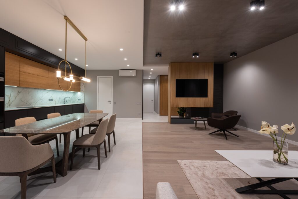 open-concept kitchen remodeling in NYC