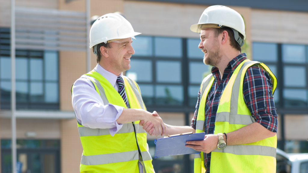 Closing a deal with a Manhattan contractor