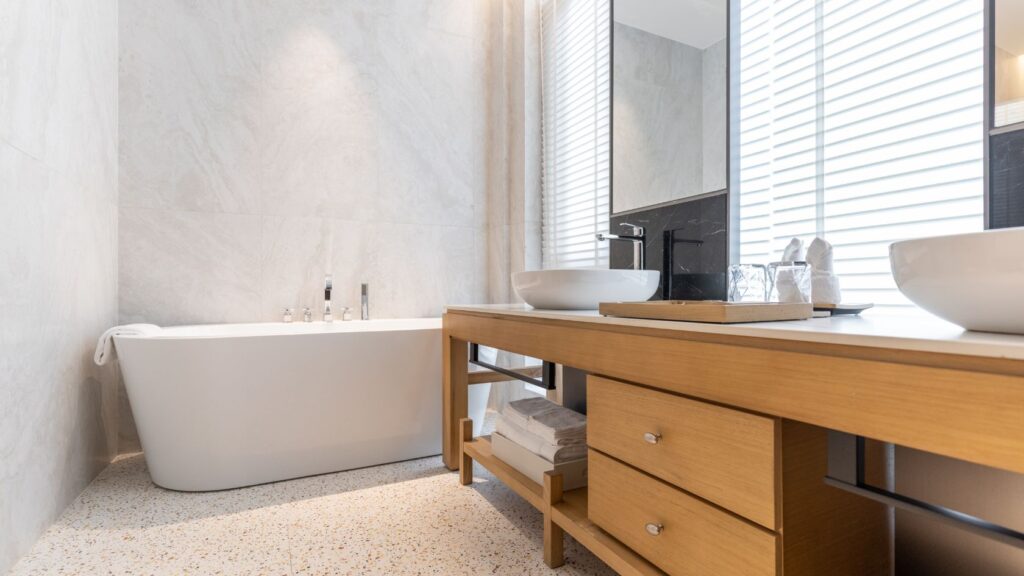 simple NYC bathroom upgrade fro less than $1000