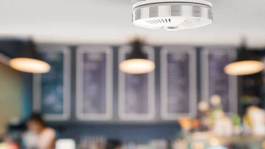 smoke detector in a NYC apartment